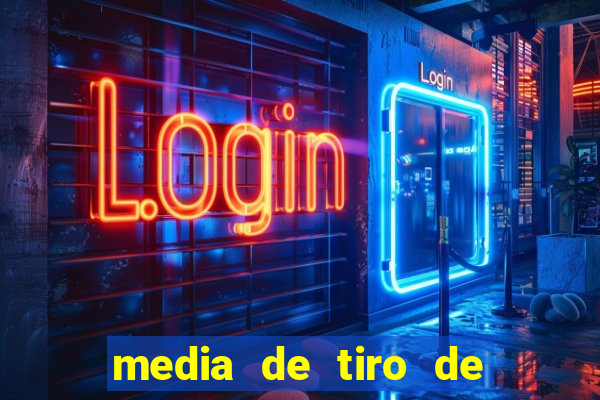 media de tiro de meta por jogo